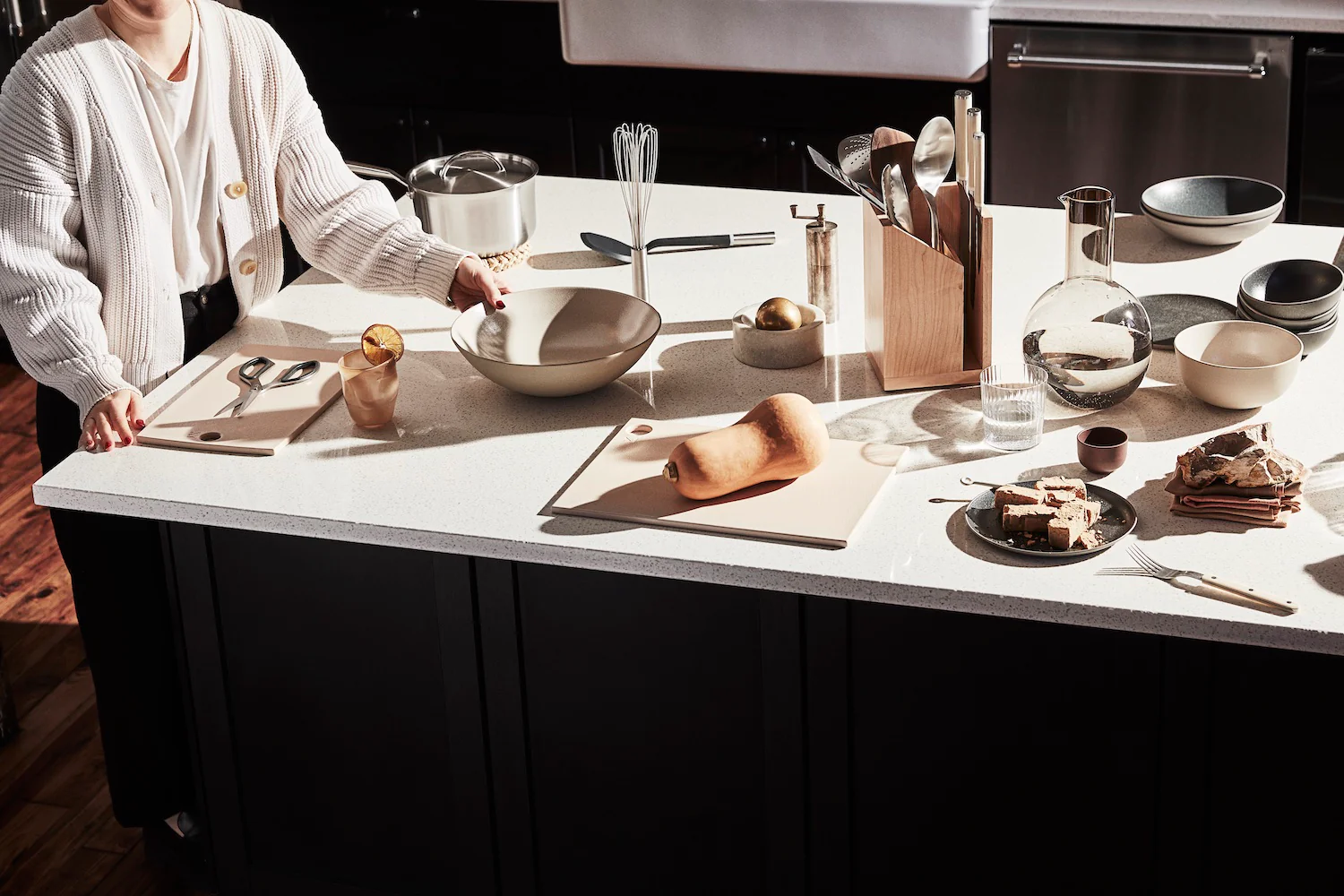 Kitchen tableware display